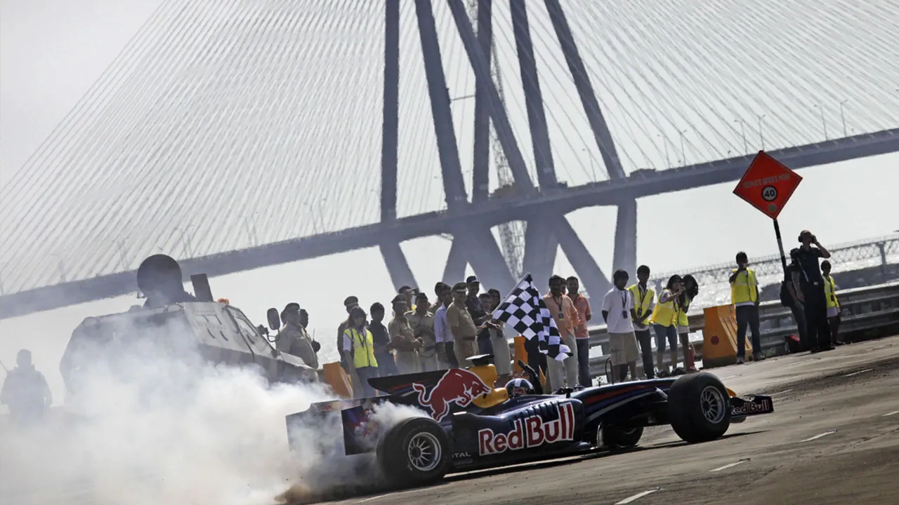 Red Bull racing in Mumbai