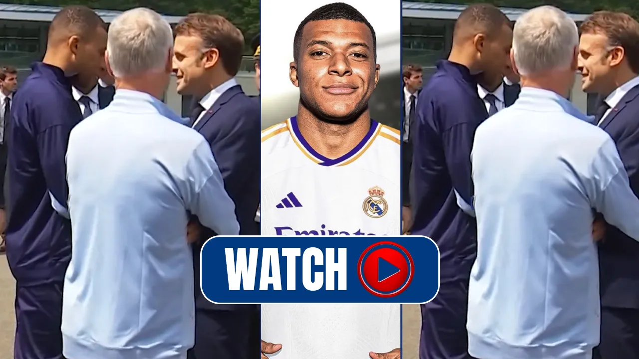 WATCH: Kylian Mbappe reveals at France camp, his signing for Real Madrid will become official on Monday
