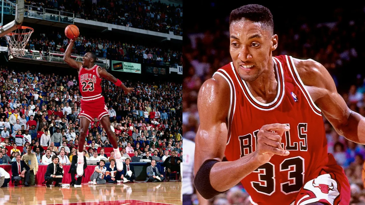  Michael Jordan- Scottie Pippen (Source: Twitter)