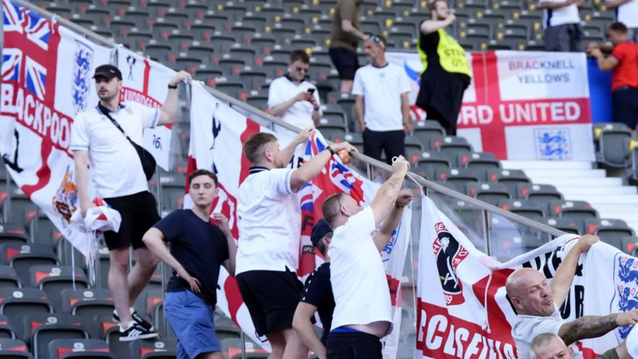 England fans in Germany