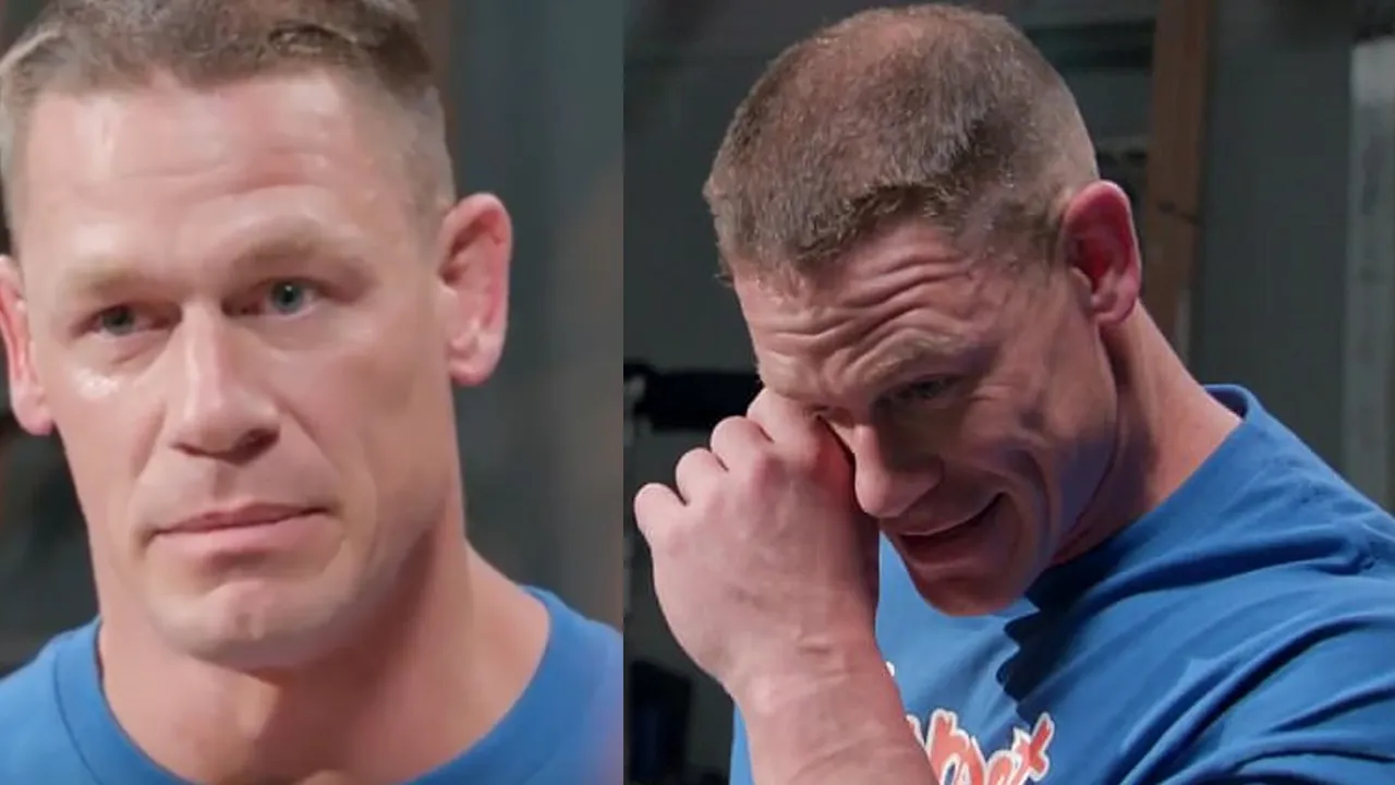 WATCH: John Cena gets emotional to hear a fan's mother's recovery from breast cancer