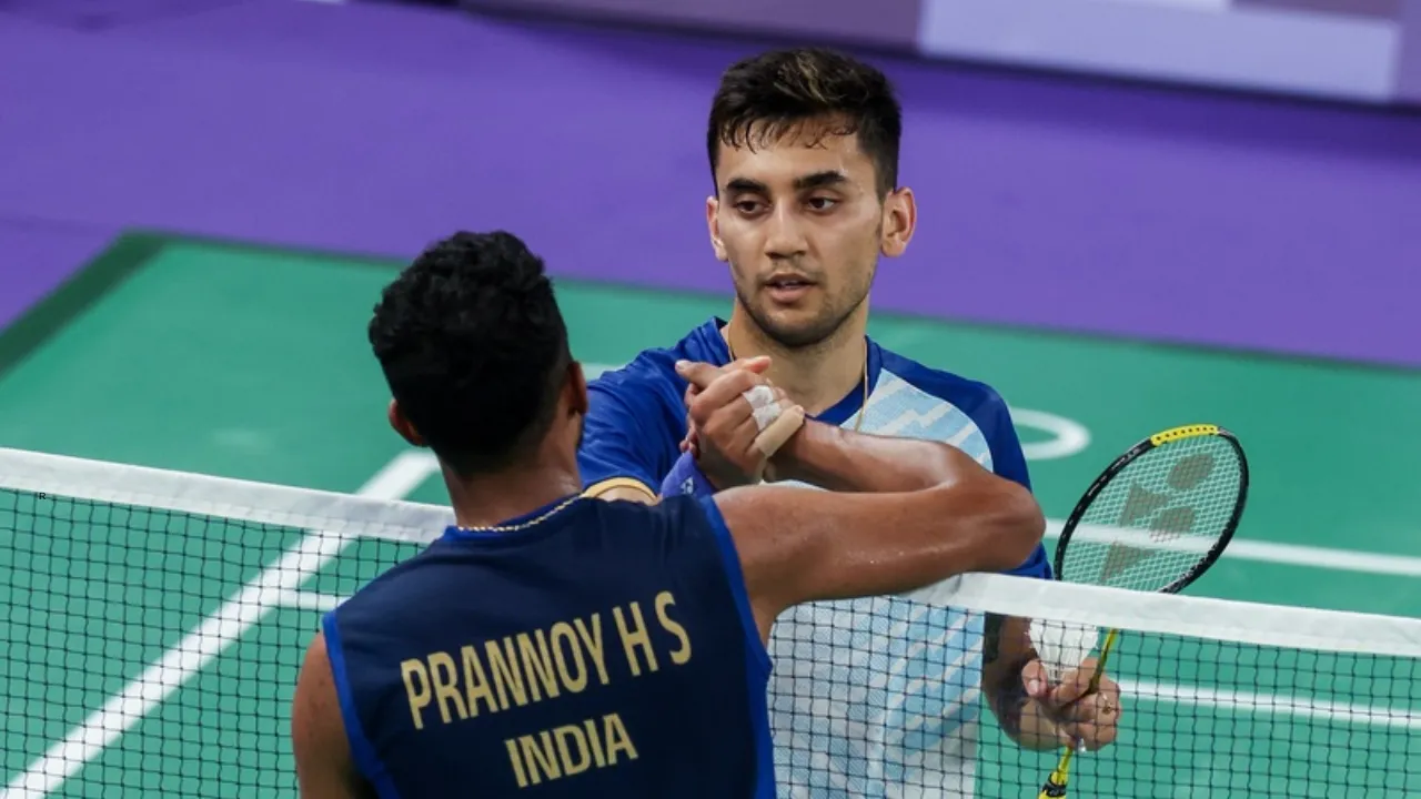 Prannoy HS and Lakshya Sen