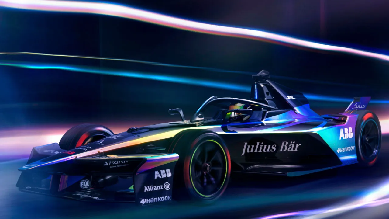 Formula E Gen3 Evo Electric car