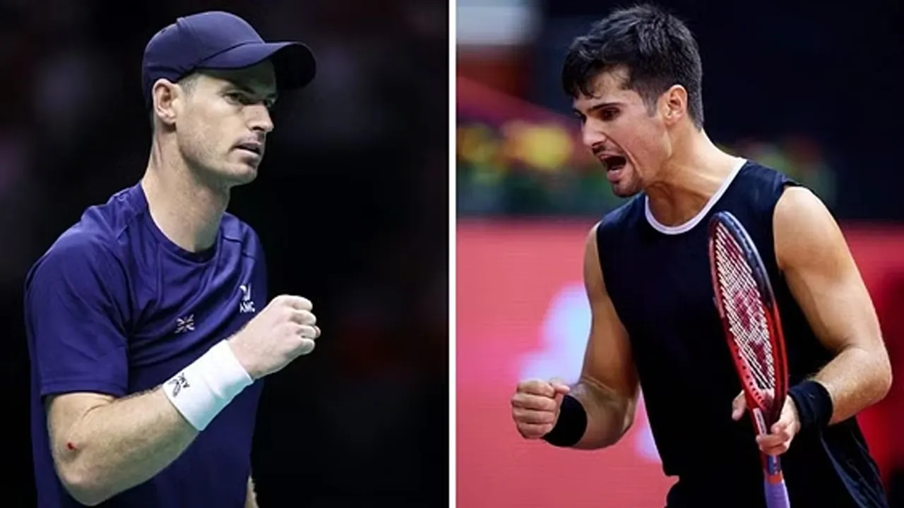 Andy Murray vs Marcos Giron (Source - X(
