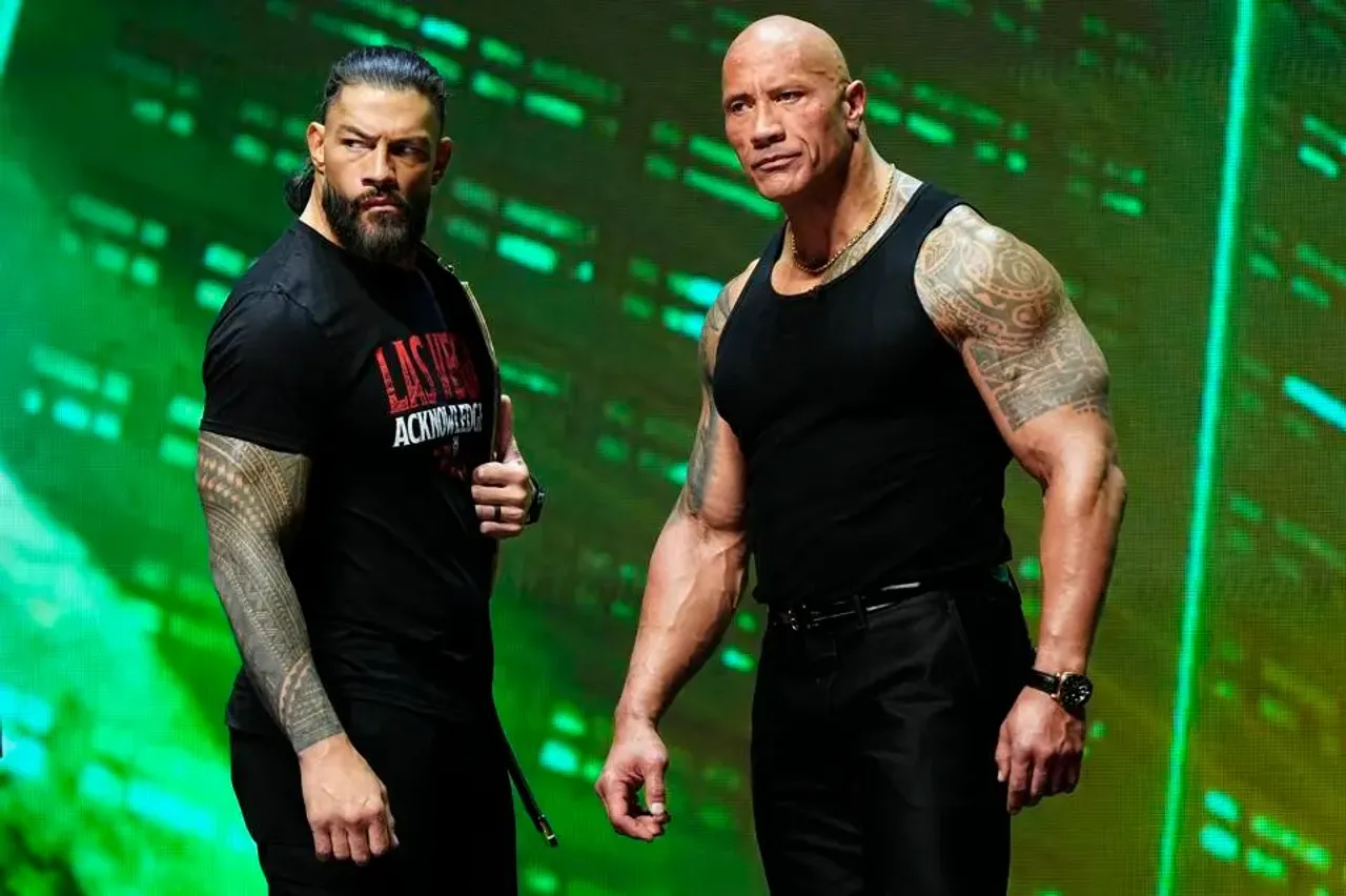 Roman Reigns and The Rock (Source: Forbes).webp