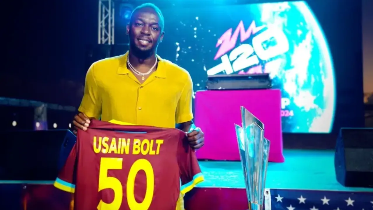Legendary Olympic champion Usain Bolt named as the ambassador for 2024 ICC T20 World Cup