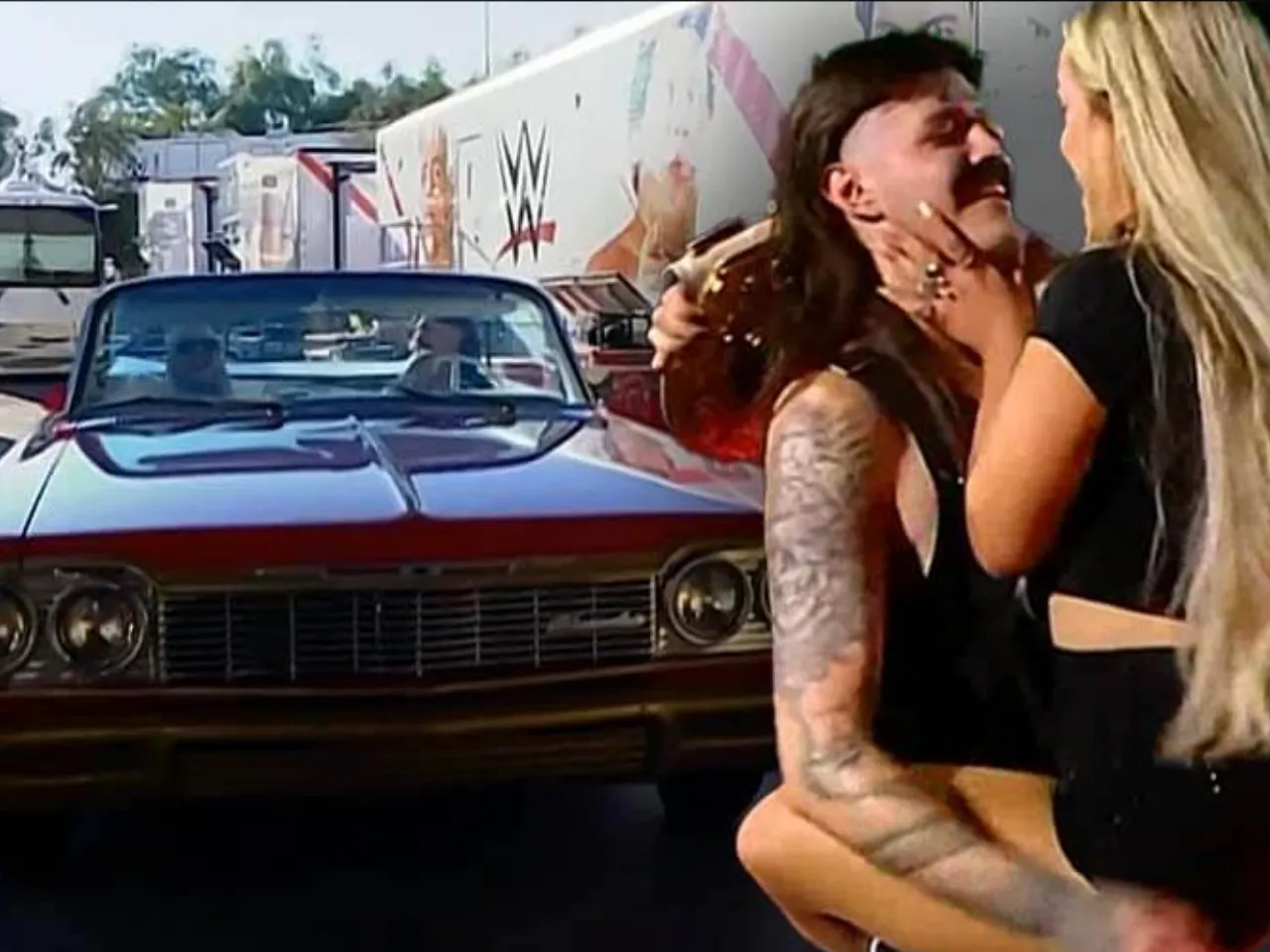 WATCH: Dirty Dom and Liv Morgan pull off an Eddie Guerrero and Chyna on WWE Raw
