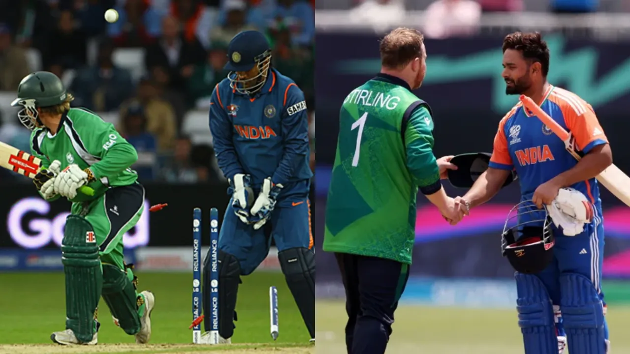 Similarities between India vs Ireland matches in T20 World Cup 2009 and T20 World Cup 2024. (File Photo: Internet) 