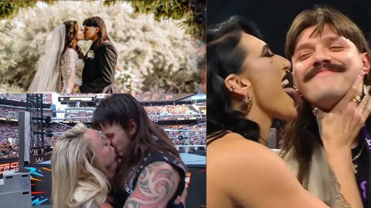 WATCH: 'When Rhea licked my face...' - Dirty Dom explains how his wife reacted to Mami licking his face on WWE Raw