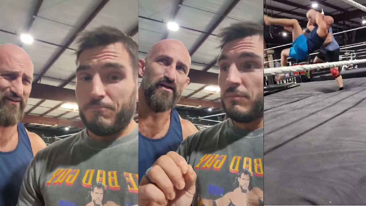 WATCH: Johnny Gargano trains Tomasso Ciampa to perfect art of delivering RKO out of nowhere to Randy Orton