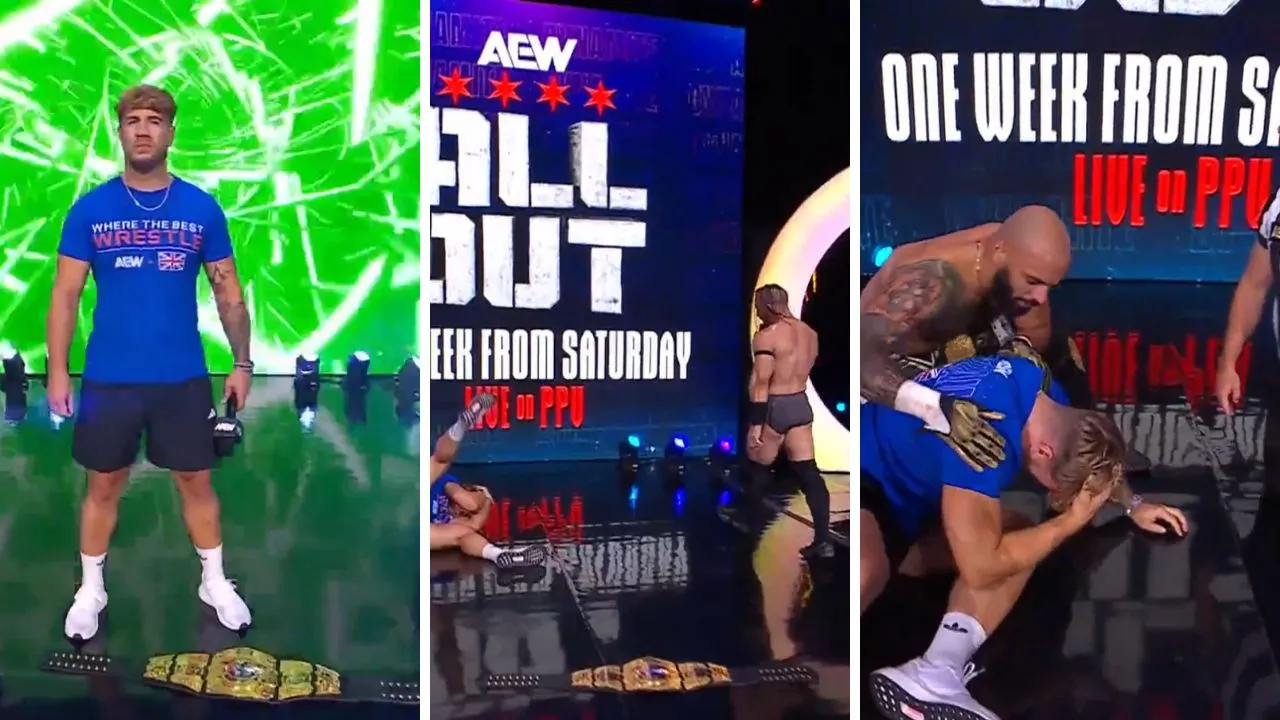 WATCH: Ricochet vs Will Ospreay teased on AEW Dynamite before attack from PAC