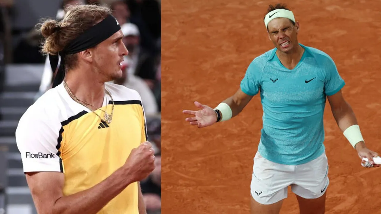 Rafael Nadal vs. Alexander Zverev (Source - X)