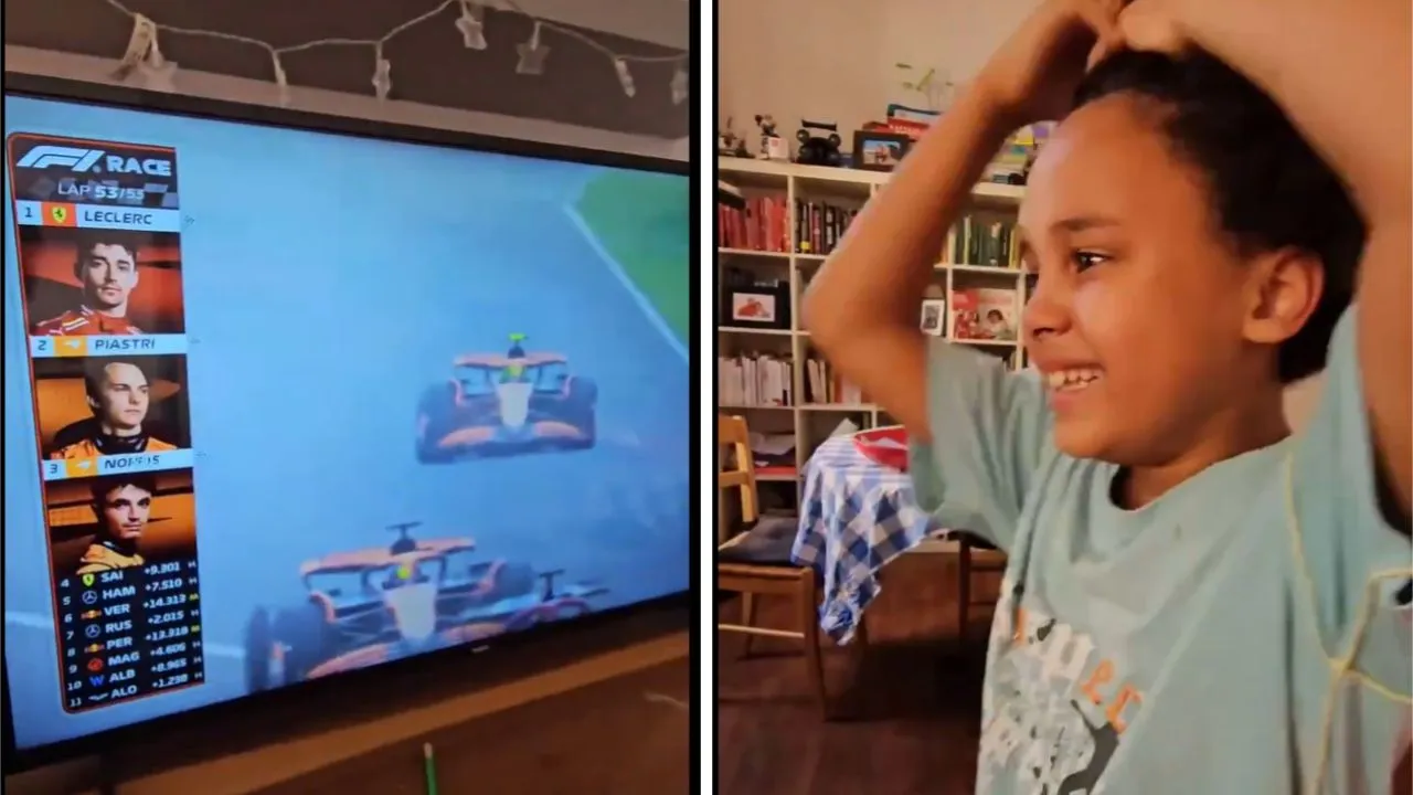 WATCH: Young fan's cute emotional video of celebrating Charles Leclerc's Italian Grand Prix win