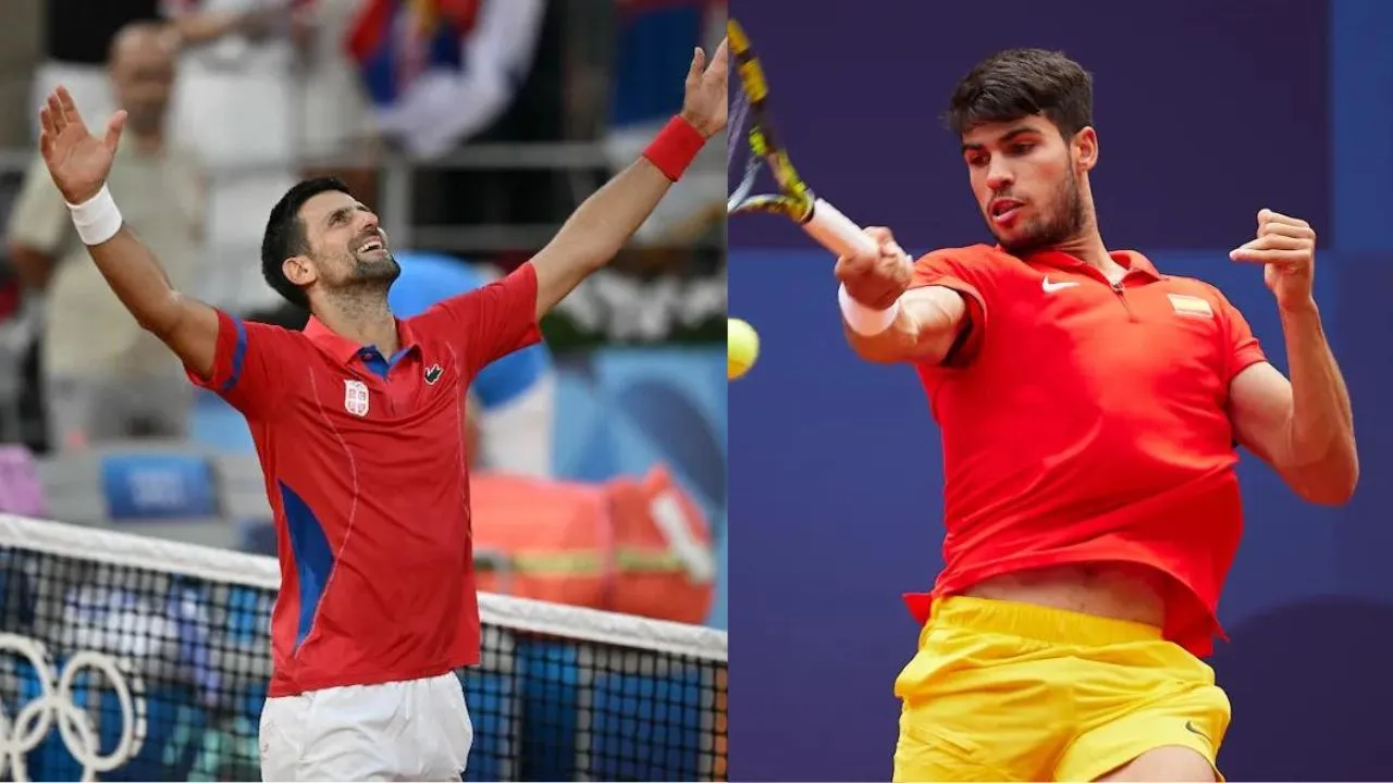 Novak Djokovic vs Carlos Alcaraz final (Source: X)