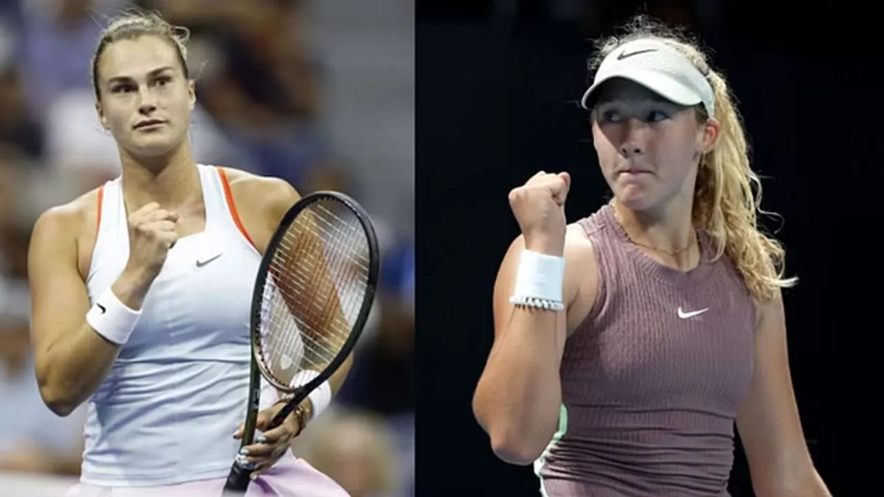 Aryna Sabalenka vs Mirra Andreeva (Source - X)