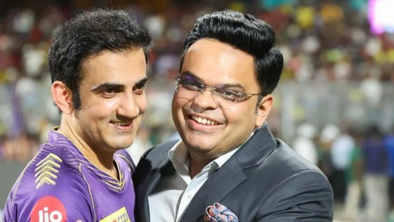 Gautam Gambhir with Jay Shah (Source: X)