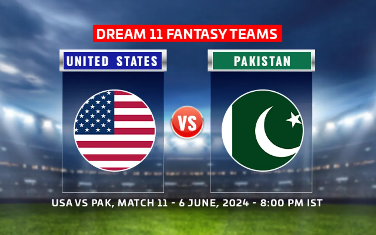 United States of America vs Pakistan Dream11 