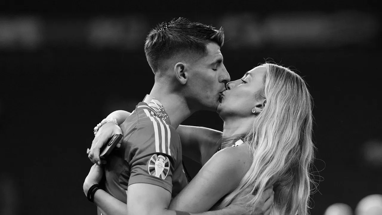 Alvaro Morata and Alice Campello (Source: X)