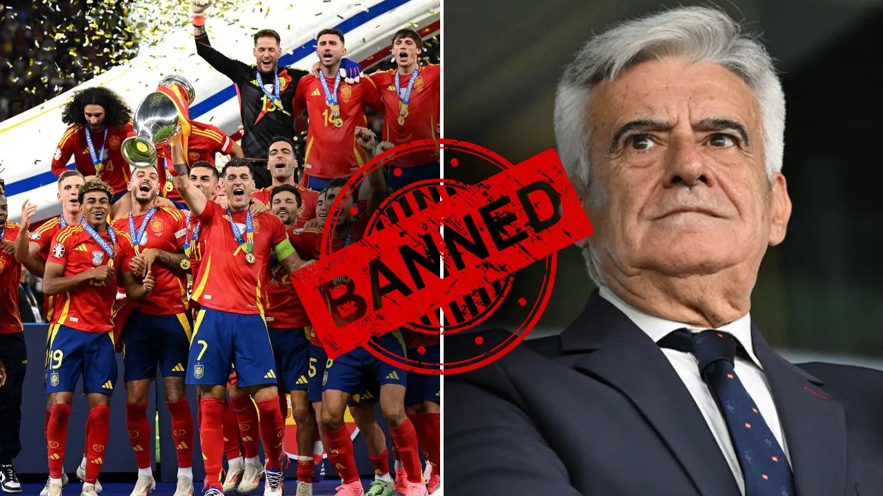 Spanish FA Chief banned