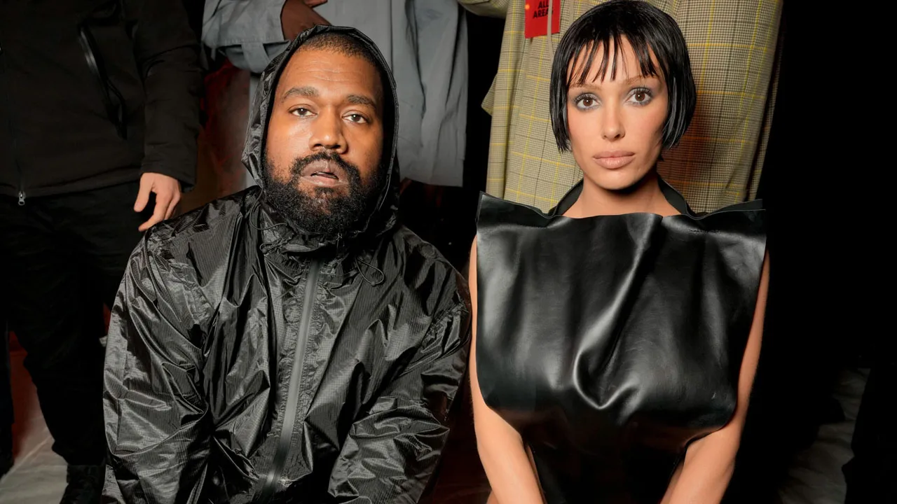 Kanye West and Bianca Censori 