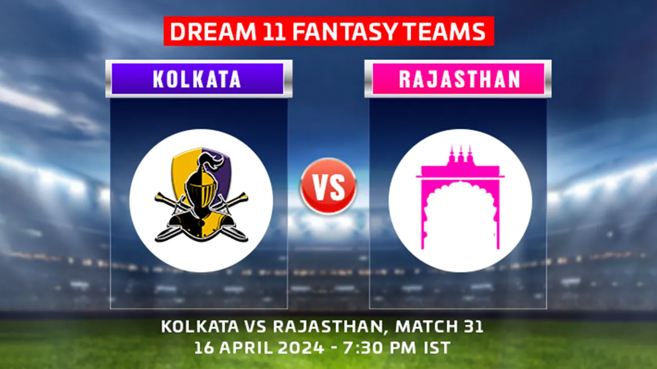 KKR vs RR Dream11 