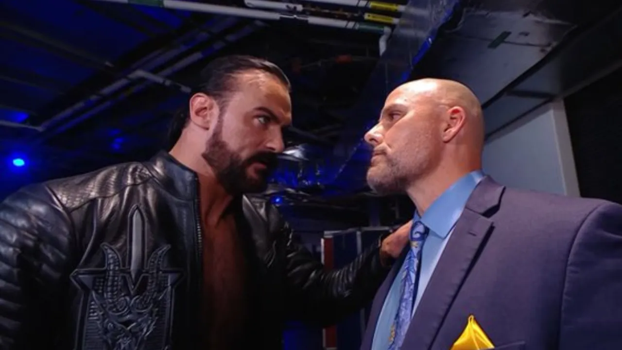 WATCH: WWE Raw GM Adam Pearce bars Drew McIntyre from action indefinitely following his actions after Money in the Bank 2024