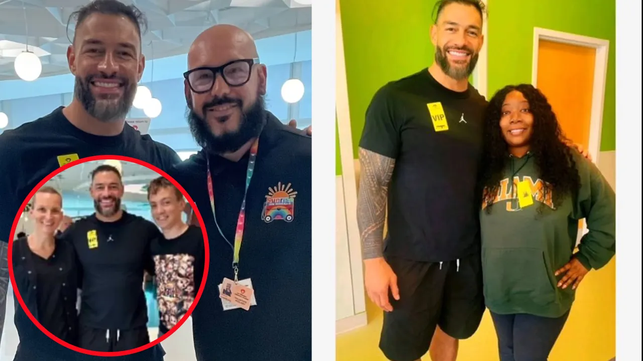 Roman Reigns displays incredible humility as he fulfills young fan's dreams