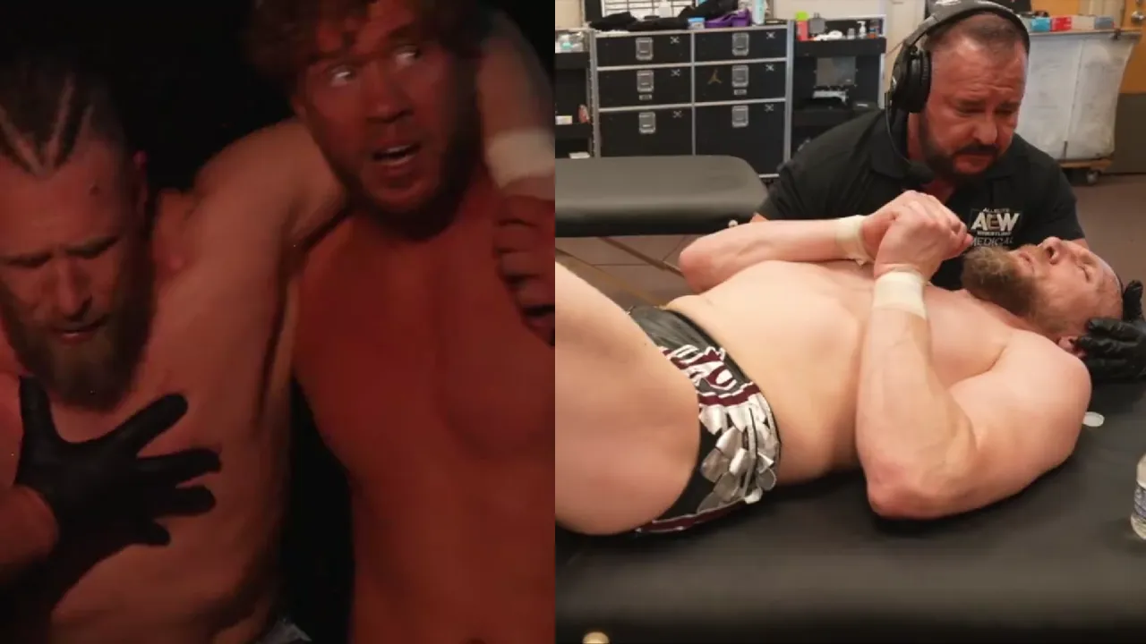 WATCH: Will Ospreay takes Bryan Danielson to doctor following their epic match in AEW Dynasty 2024