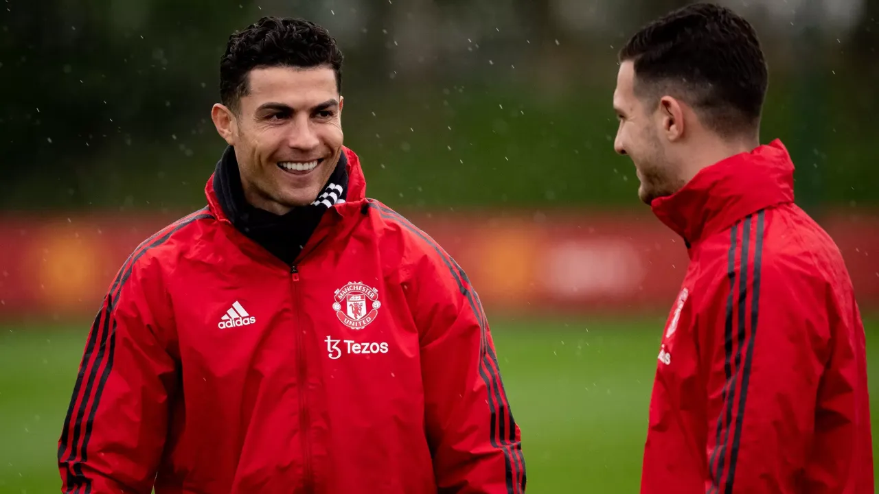 Ronaldo and Dalot