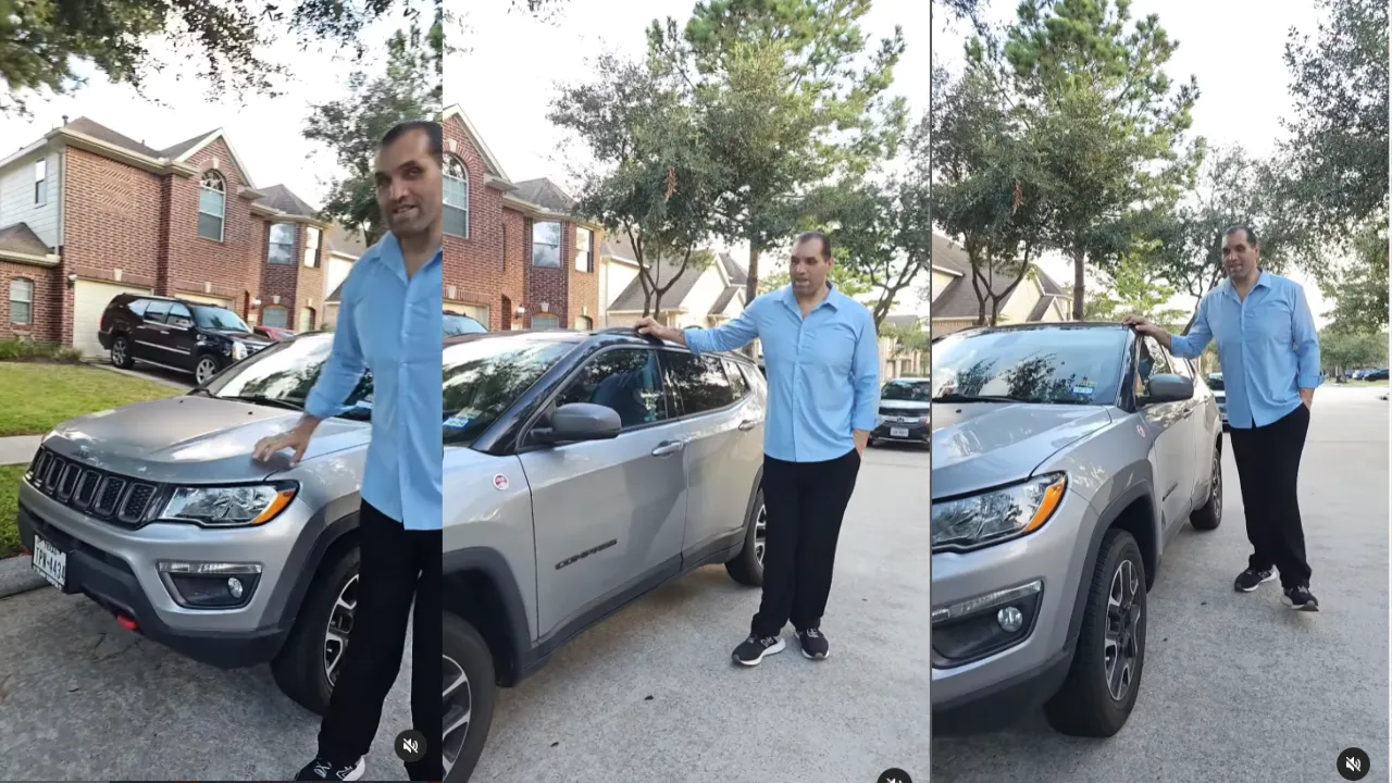 WATCH: The Great Khali's brother gifts him car on his 52nd birthday