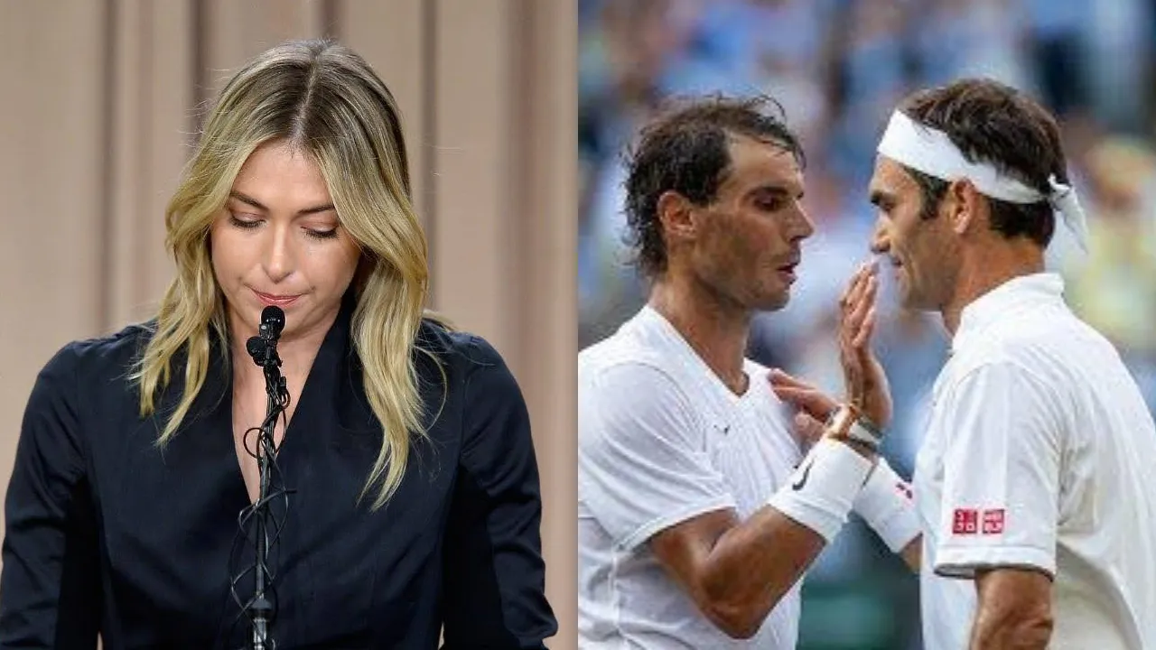 Maria Sharapova-Rafael Nadal-Roger Federer 