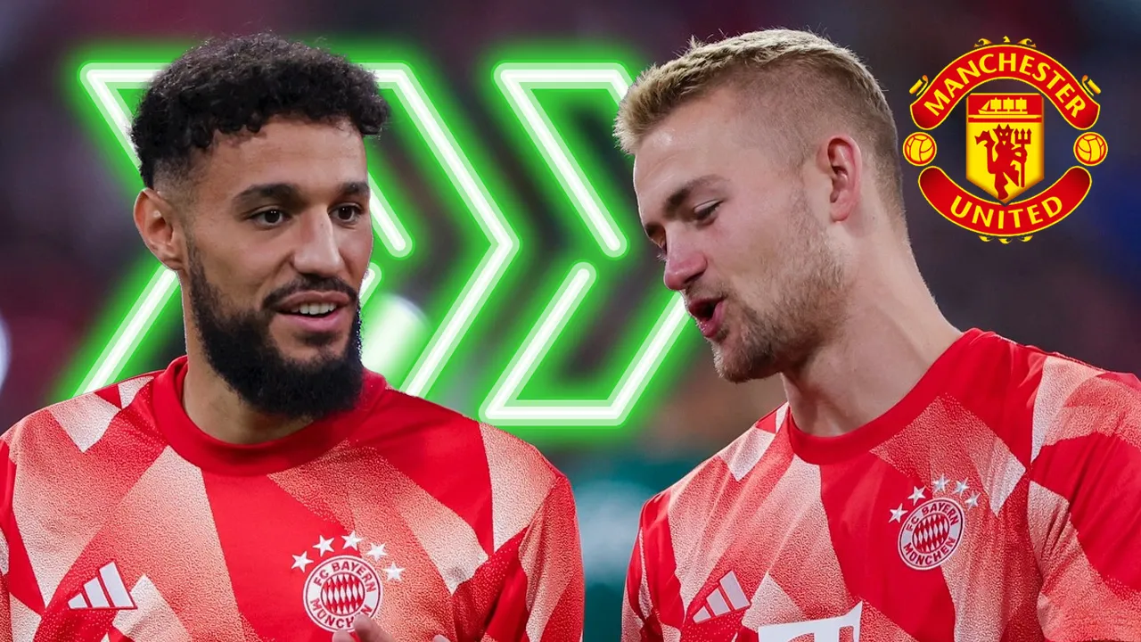 Matthijs de Ligt and Mazraoui