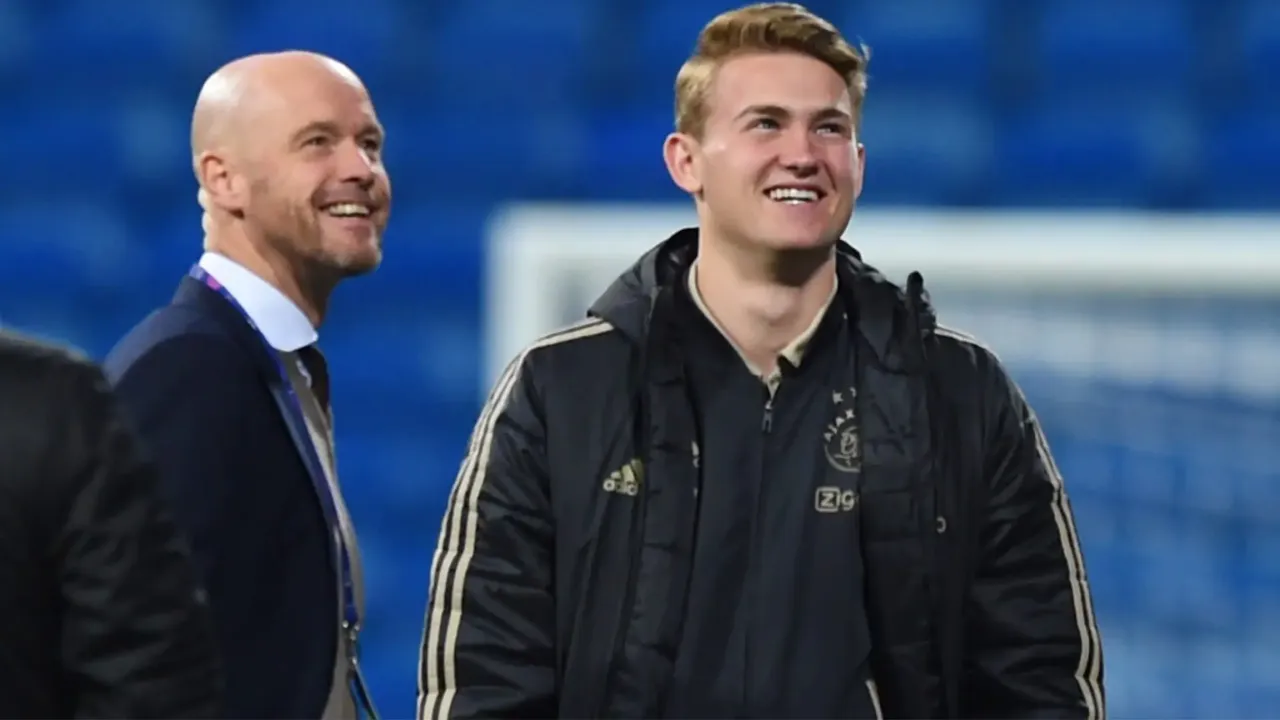 Erik Ten Hag and Matthijs de Ligt