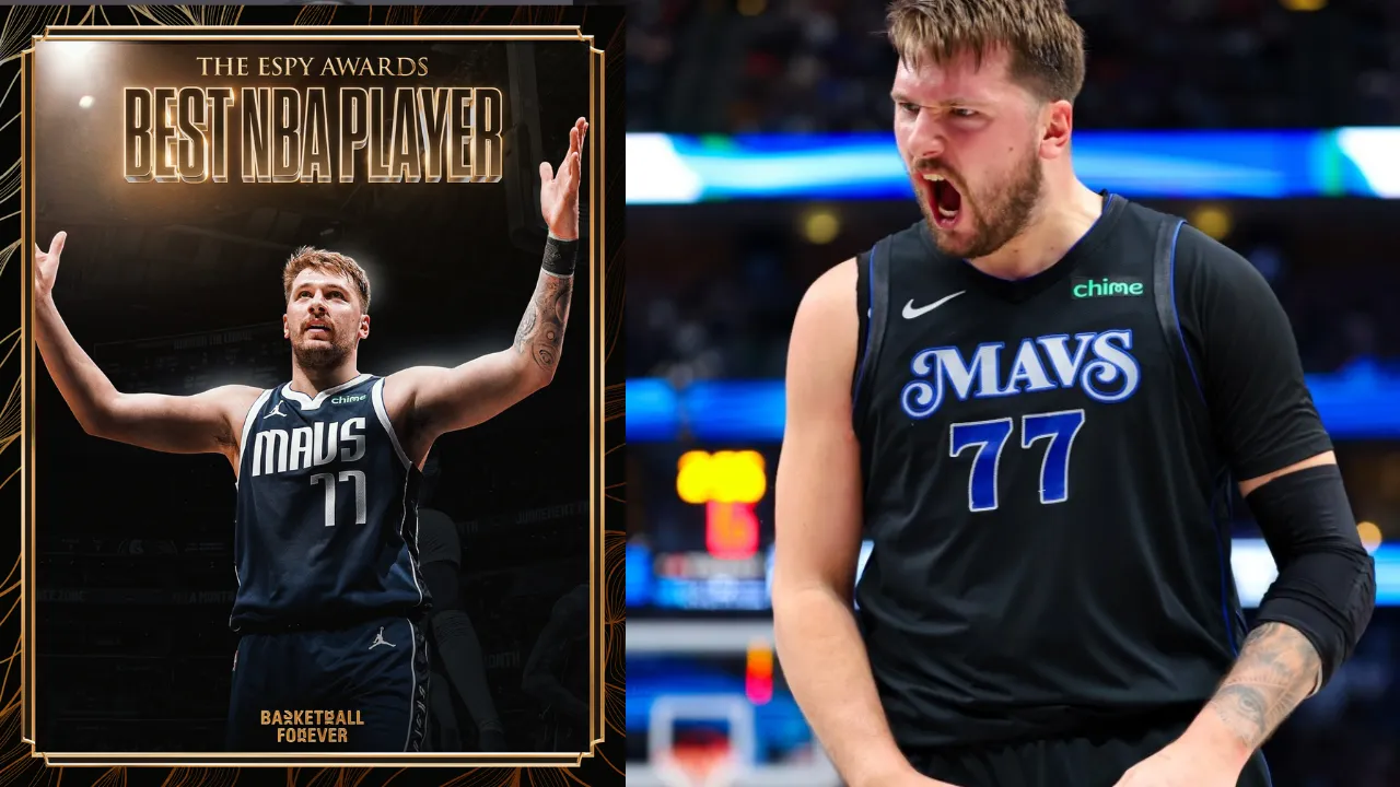 WATCH: Luka Doncic wins ESPYs Best NBA Player award for 2023/24 season