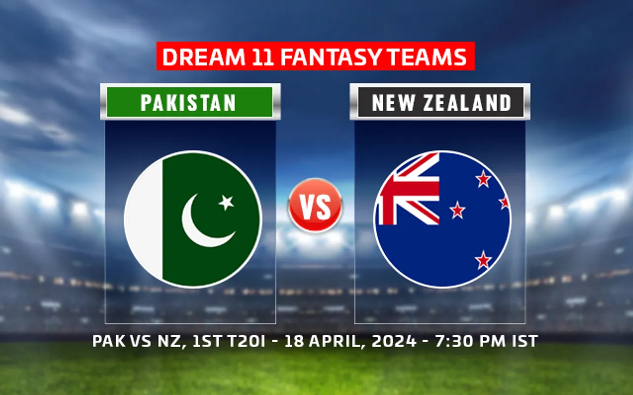 PAK vs NZ Dream 11 Prediction 1st T20I: Pakistan vs New Zealand playing XI, fantasy team and squads