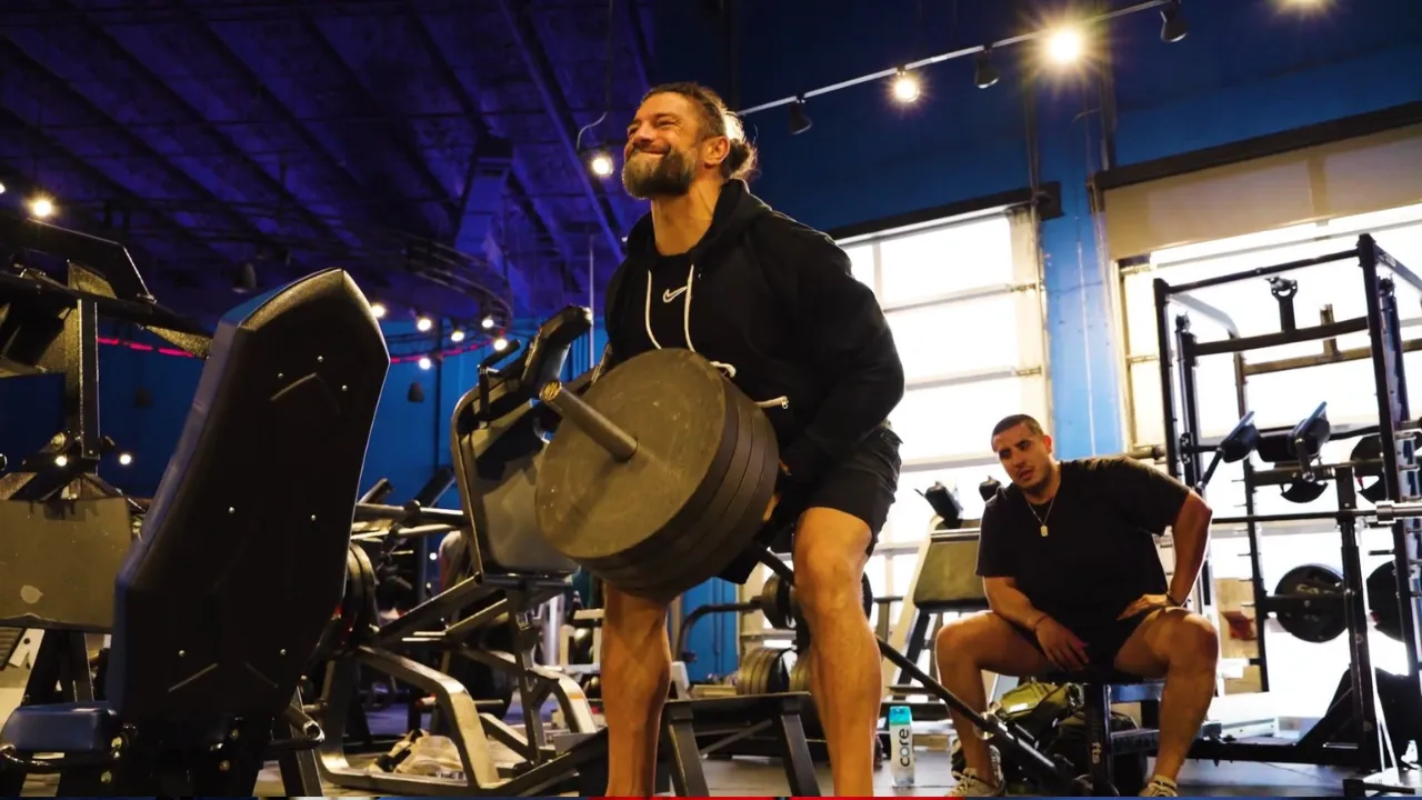 WATCH: Roman Reigns works hard in gym to return at SummerSlam