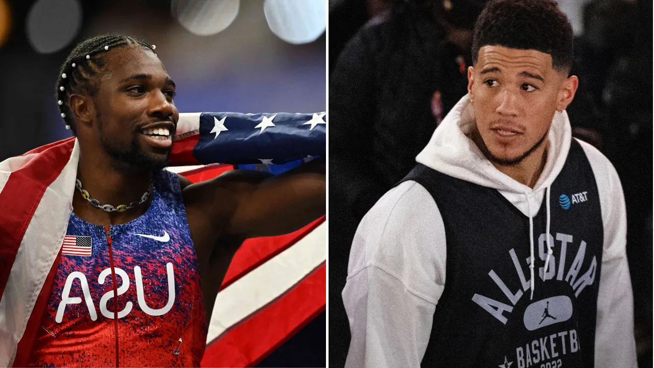 Devin Booker hits back at Noah Lyles, claims NBA win as good as an Olympic gold medal