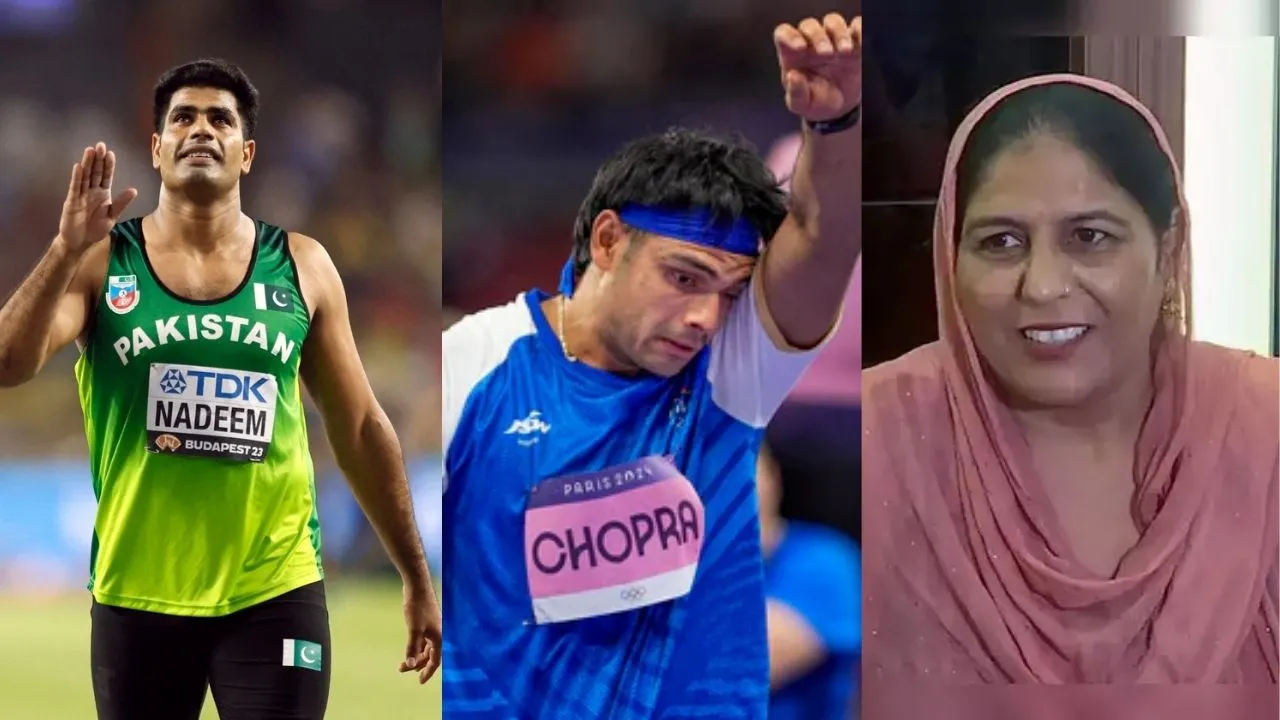 WATCH: Neeraj Chopra's mother regards Arshad Nadeem as her own son after his terrific performance at Paris Olympics 2024