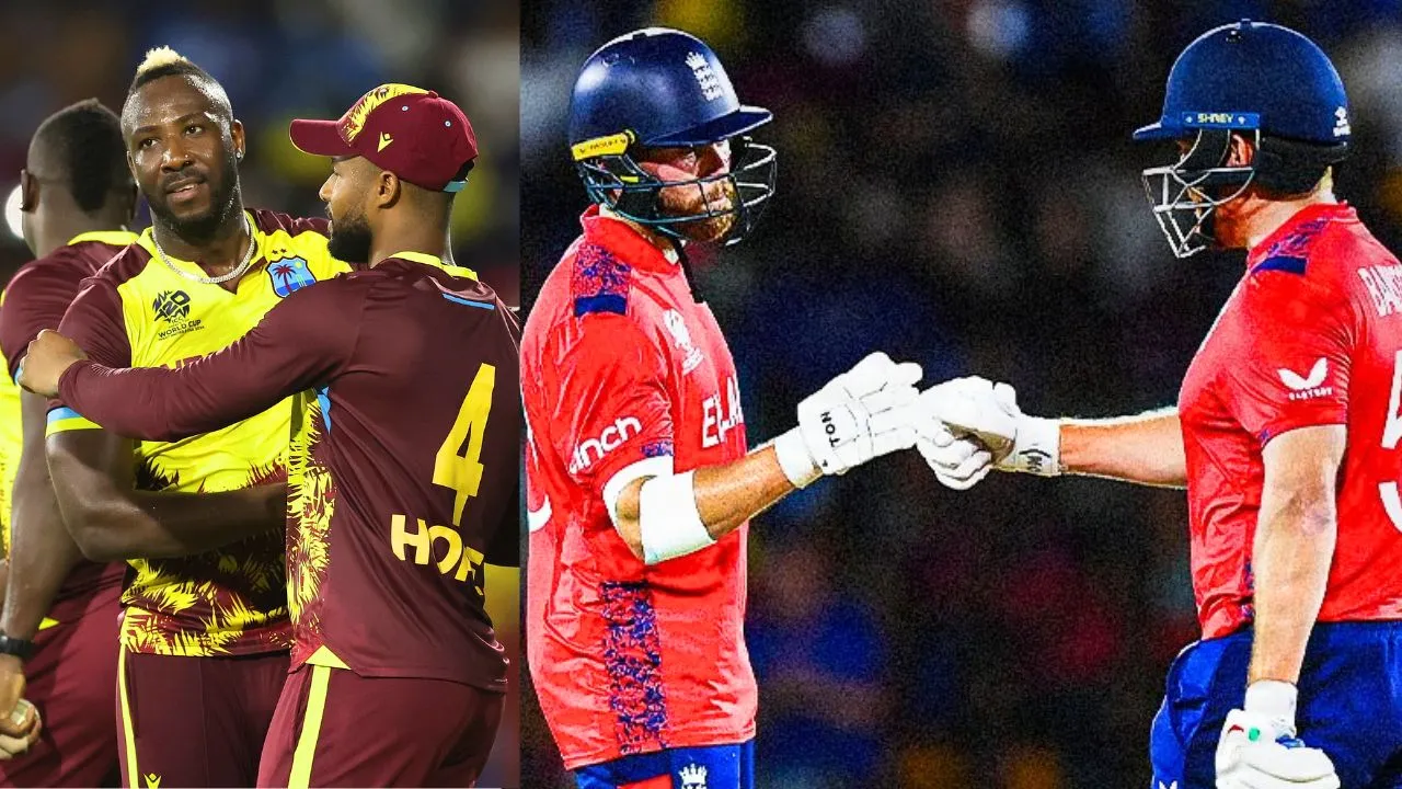 T20 World Cup 2024 ENG vs WI Match Highlights 