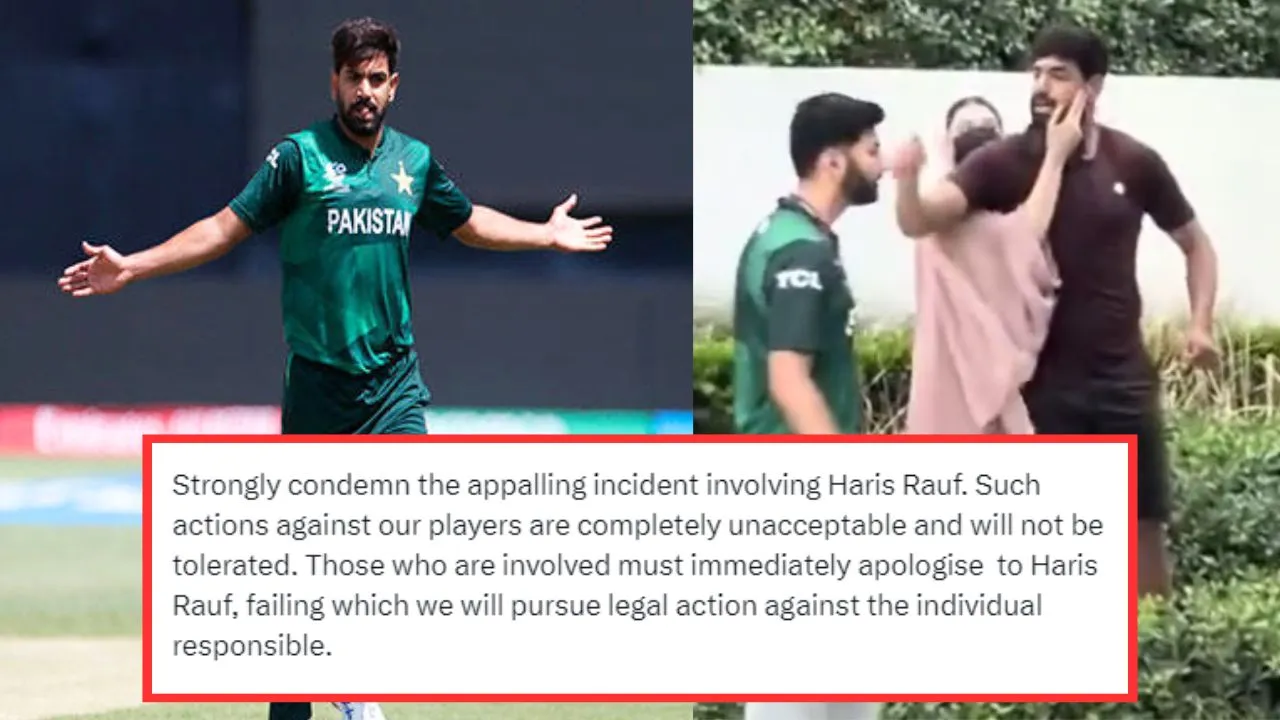 Haris Rauf Fan Fight Viral Video