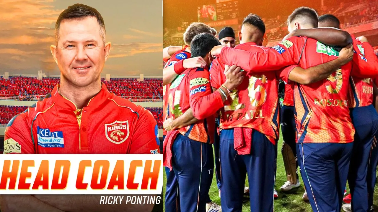 Ricky Ponting Joins Punjab Kings as Head Coach for IPL 2025