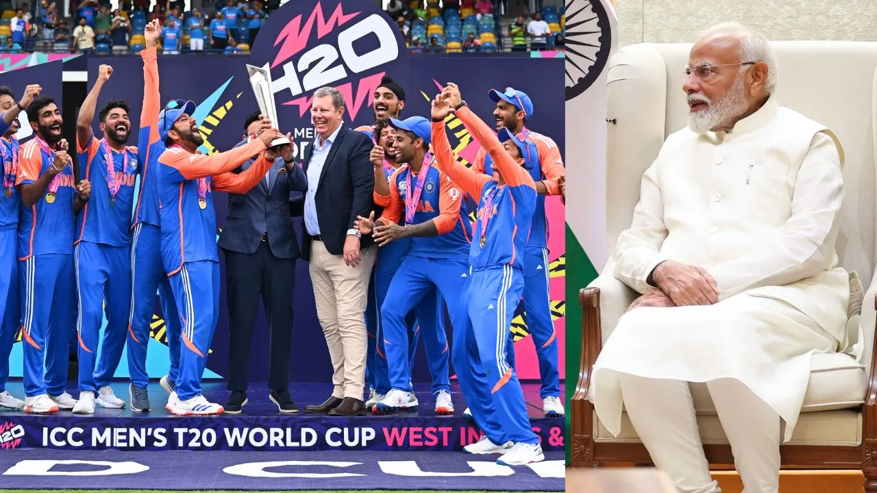 World Champion Team India PM Modi