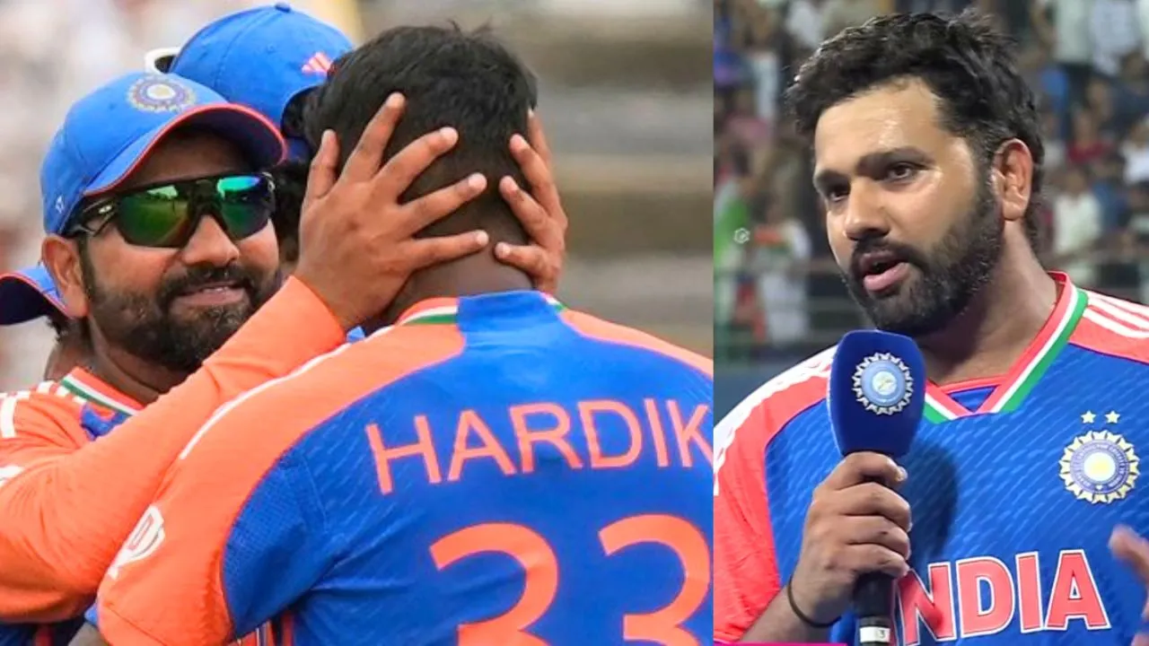 Rohit Sharma emotional speech on Hardik Pandya and Suryakumar Yadav