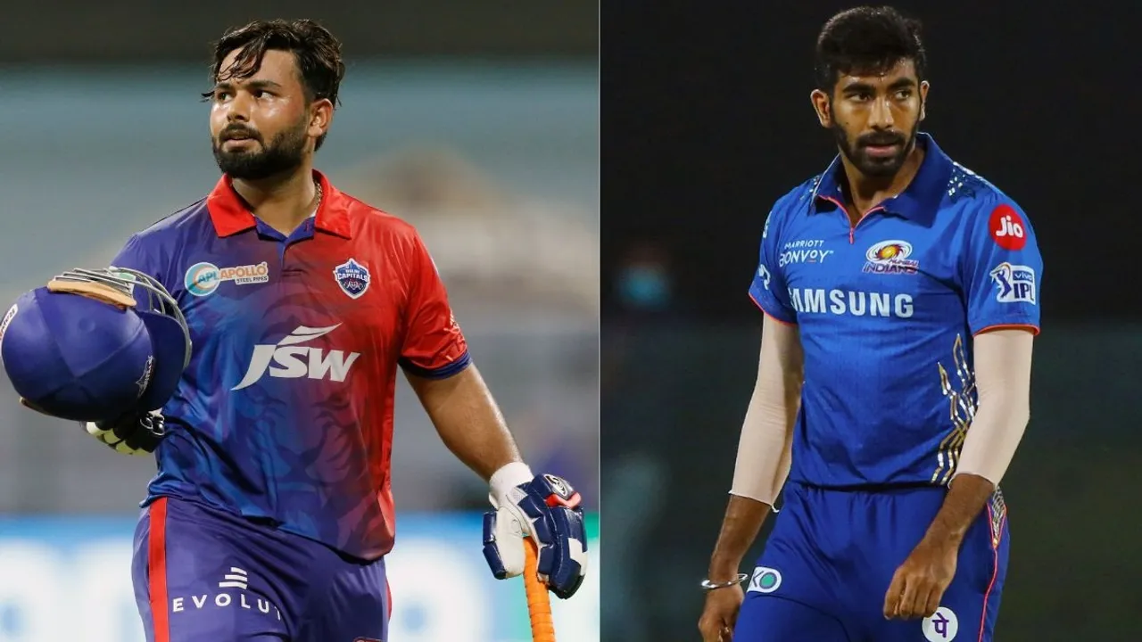 Rishabh Pant jasprit bumrah