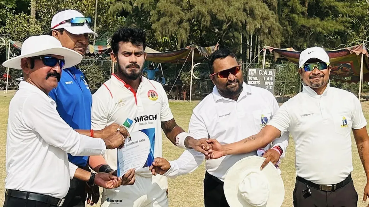 Abhisek Das slams 10-ball fifty in CAB 1st division match in Kolkata; smashes record - sportzpoint.com