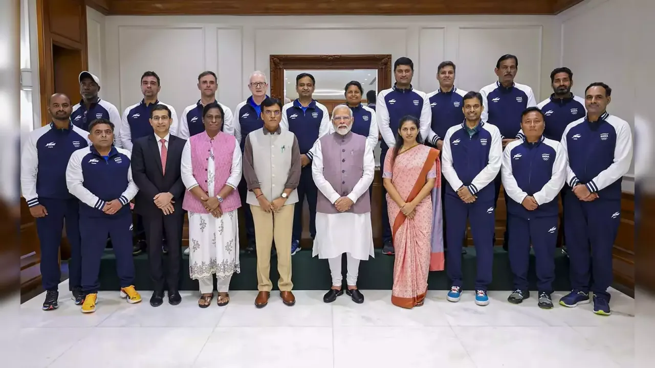 'Hoping to host Olympics in 2036' : PM Modi confident about India's bid to host the 2036 Olympics 