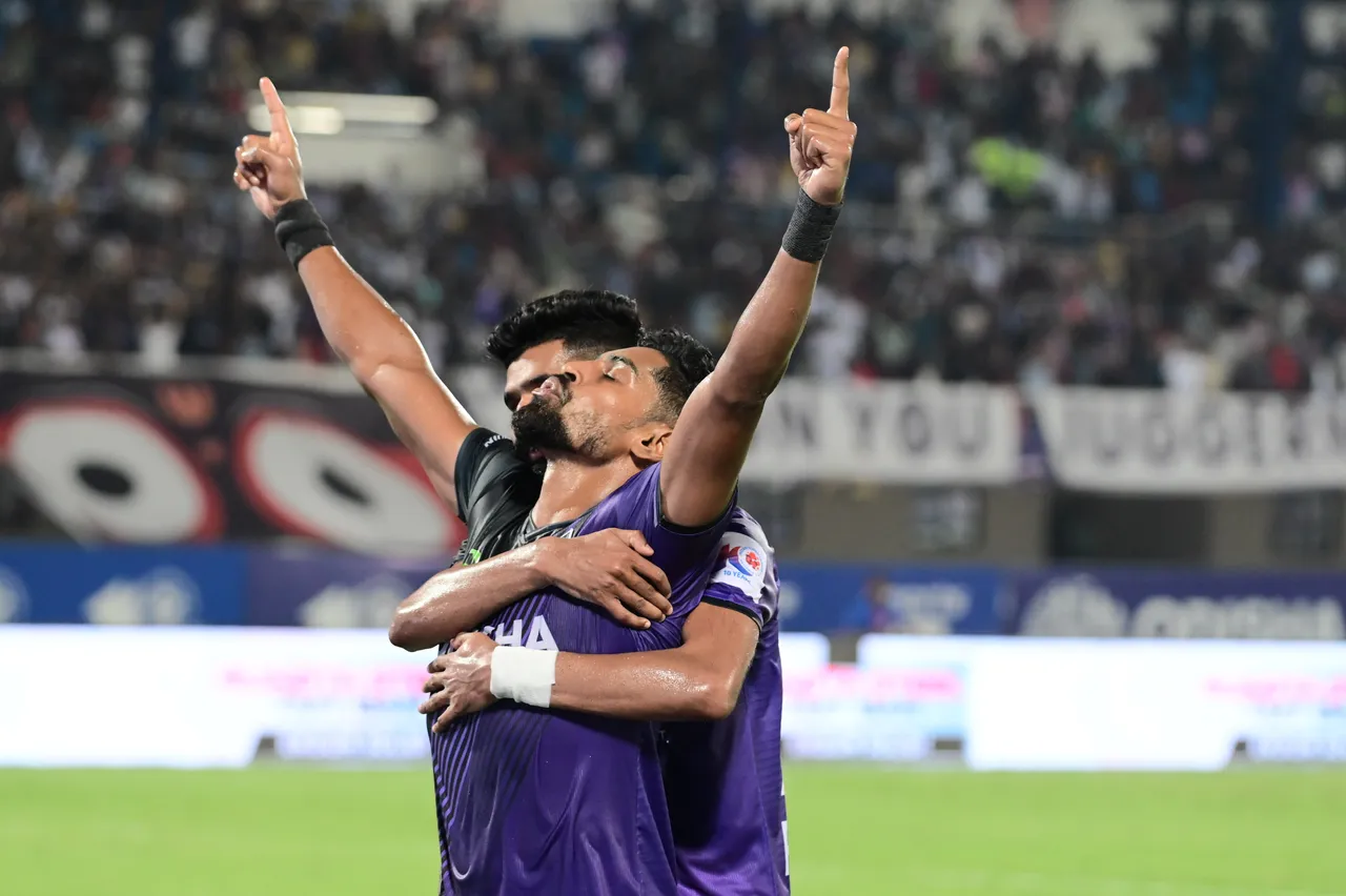 Roy Krishna scored Odisha's second goal at the home leg