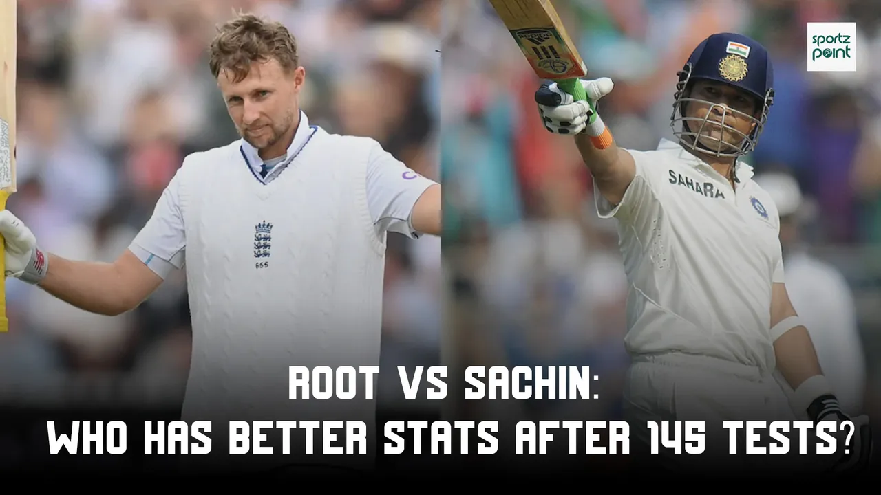 Joe Root vs Sachin Tendulkar: Who is ahead after 145 Test matches? Full analysis - sportzpoint.com