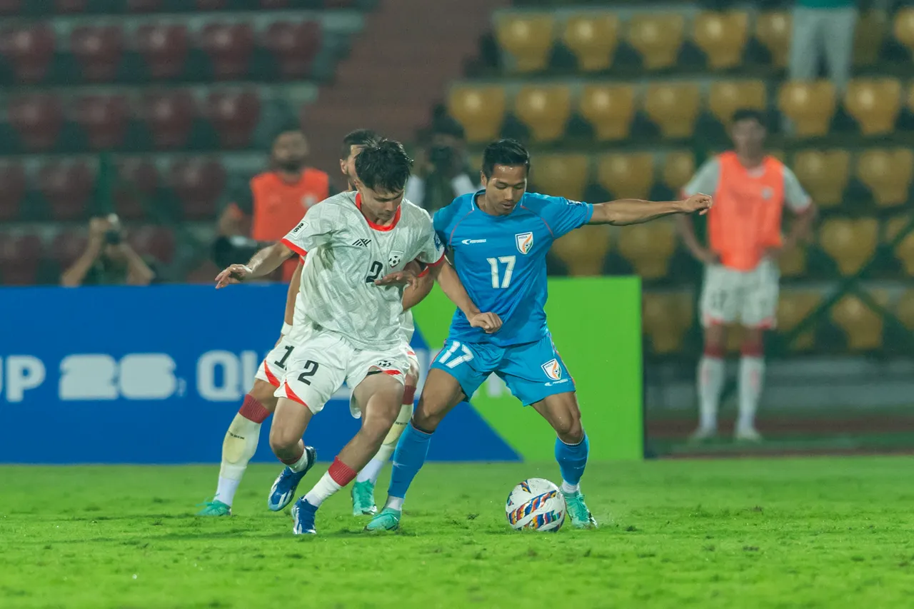 Indian team had to suffer a huge loss against Afghanistan in the FIFA World Cup 2026 and AFC Asian Cup 2027 Preliminary joint qualifiers in Guwahati