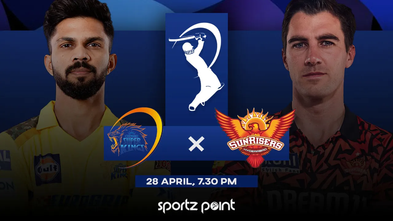 CSK vs SRH IPL 2024 Match Preview, head-to-head stats, possible playing XIs, Dream11 team prediction  - sportzpoint.com
